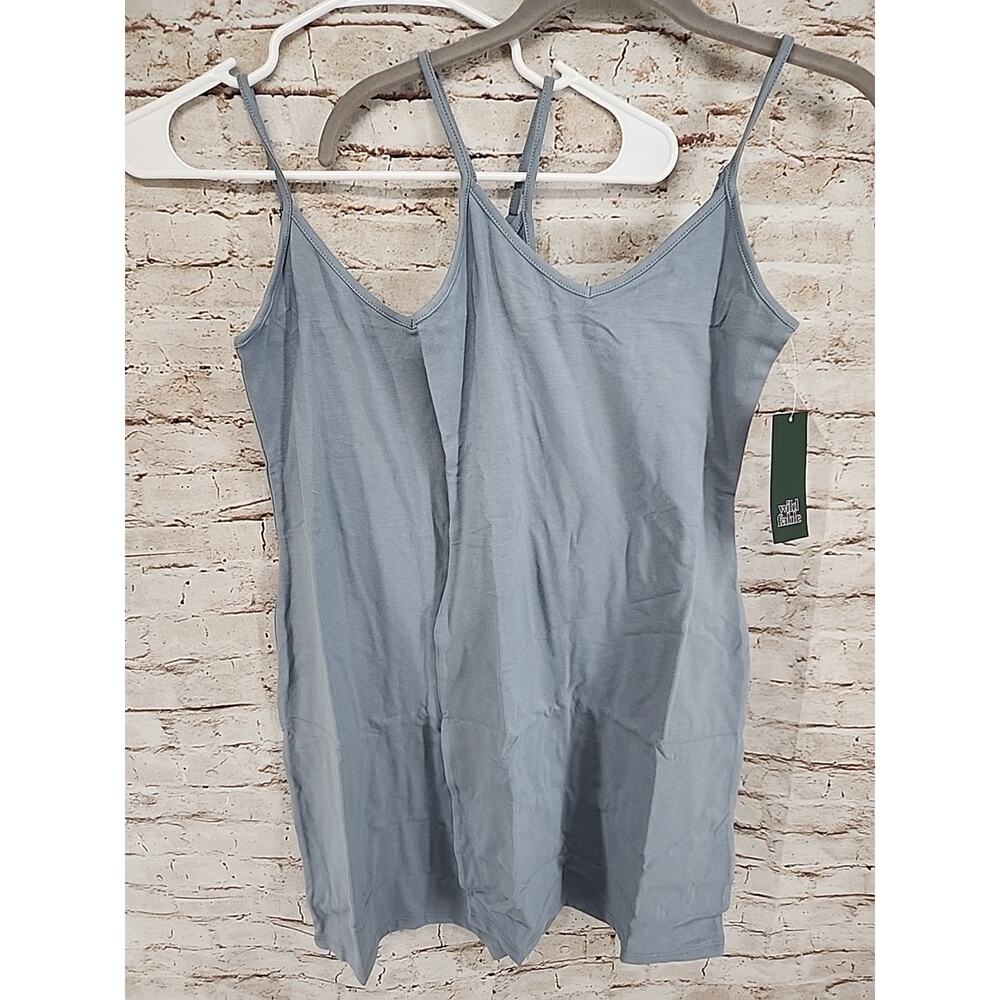 Wild Fable Women's Fitted Dress Size XS NEW Blue Set Of 2 Dresses Sleeveless
